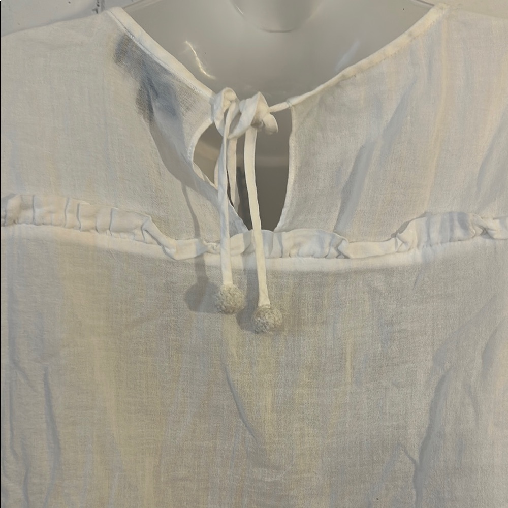Laundry Embroidered White Boho Top - Picture 7 of 9